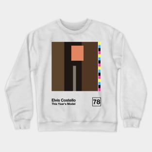 This Year's Model / Minimalist Poster Artwork Design Crewneck Sweatshirt